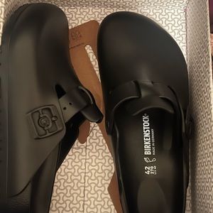 Black Birkenstocks EVA Clogs